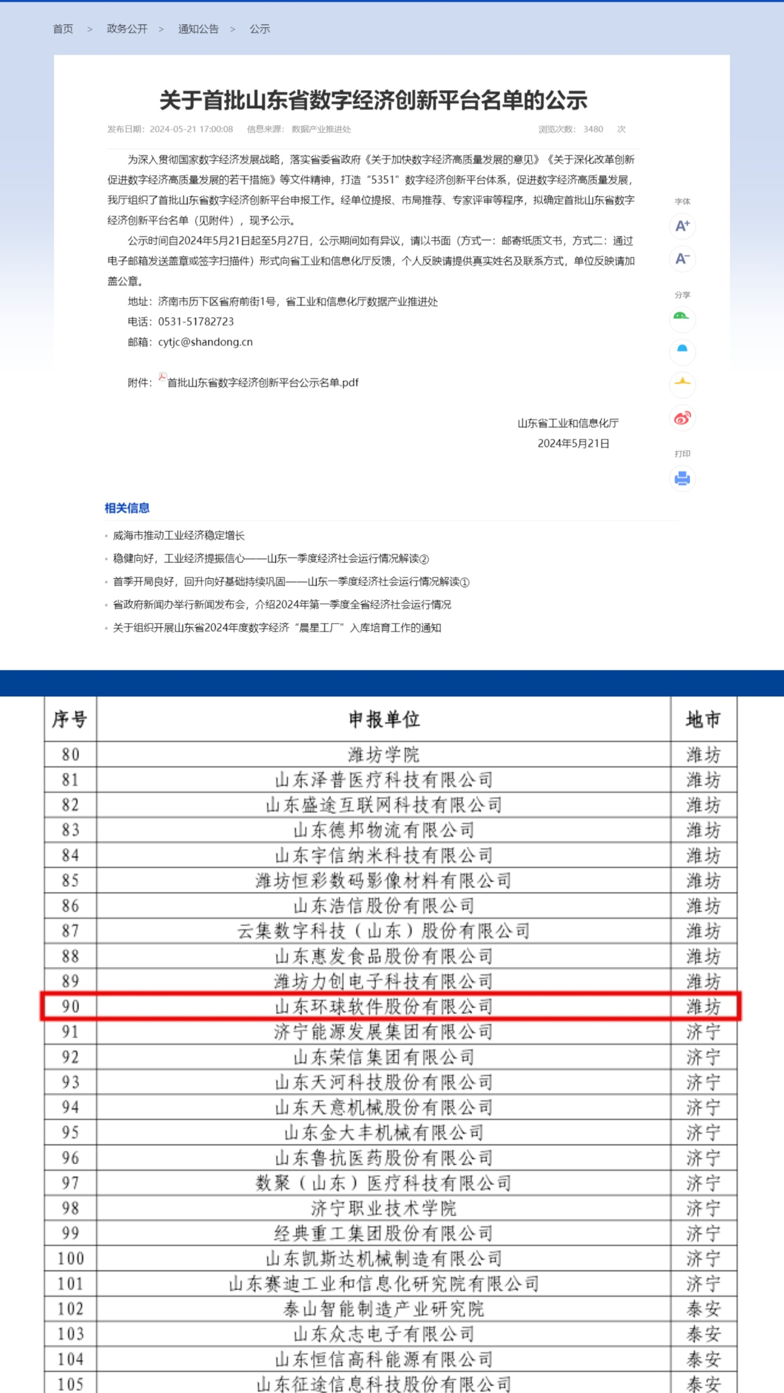 喜報++！環(huán)球軟件成功入選省級首批數(shù)字經(jīng)濟(jì)產(chǎn)業(yè)創(chuàng)新中心