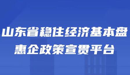 一站匯聚、精準(zhǔn)直達(dá)！環(huán)球軟件研發(fā)的山東省惠企政策宣貫平臺上線了